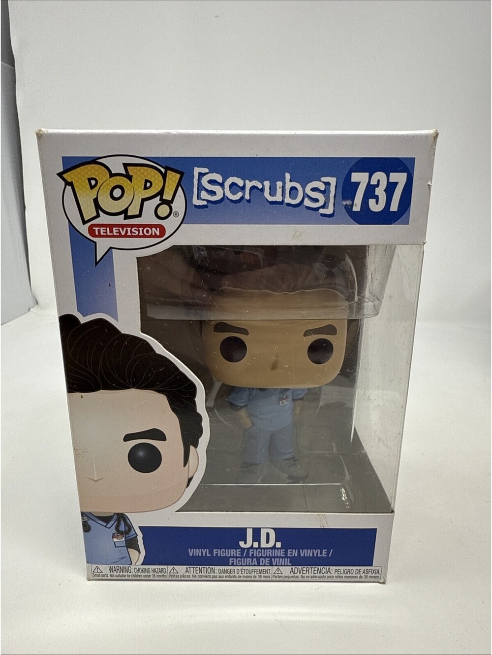 J.D. #737 - Scrubs TV Funko Pop! Damaged Box